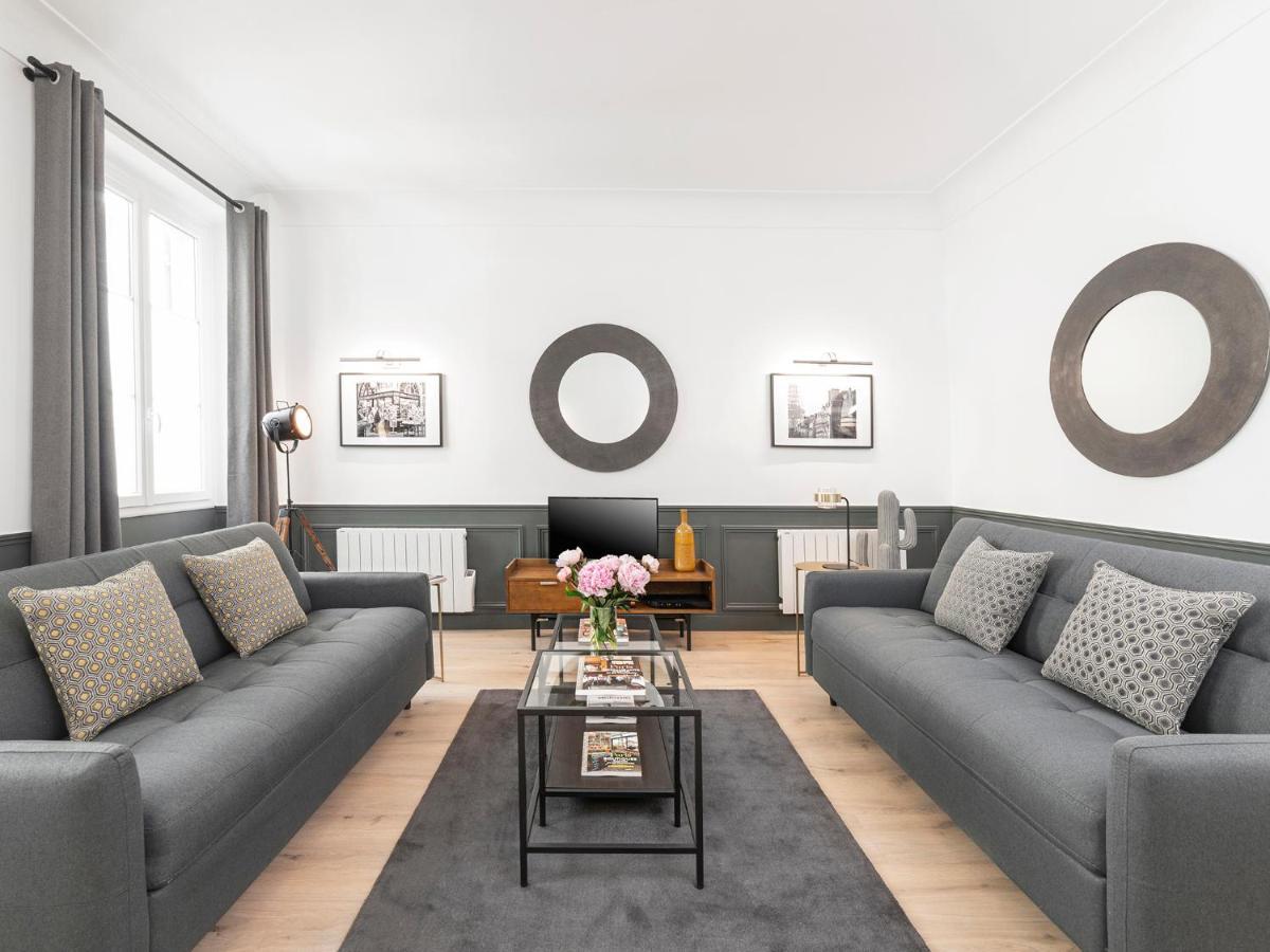 Livinparis - Luxury 3 Bedrooms Opera I Exteriör bild